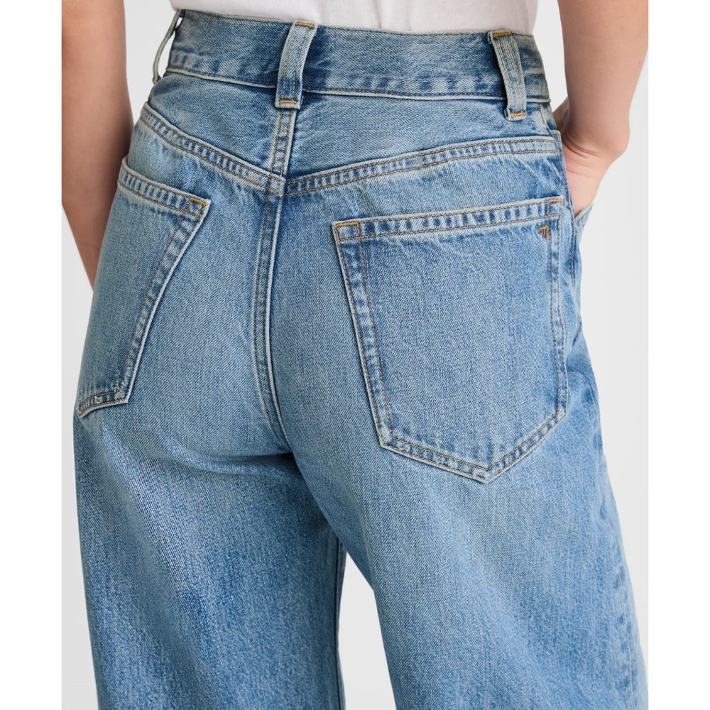 NWT Madewell The Balloon Jean Distressed Barrel Leg Size 26 - Picture 5 of 16